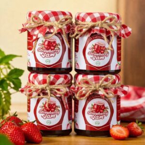 CityFarm Organics Strawberry Jam